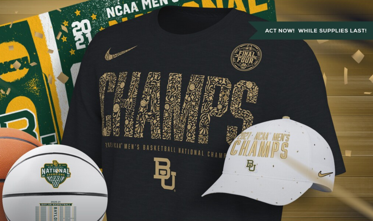 baylor national championship sweatshirt