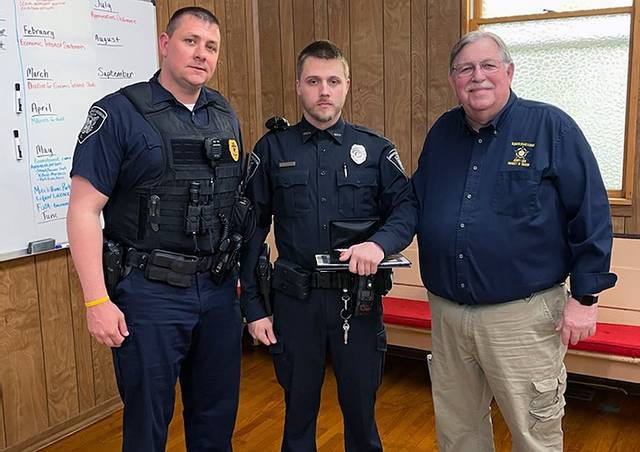 Officer honored for lifesaving efforts