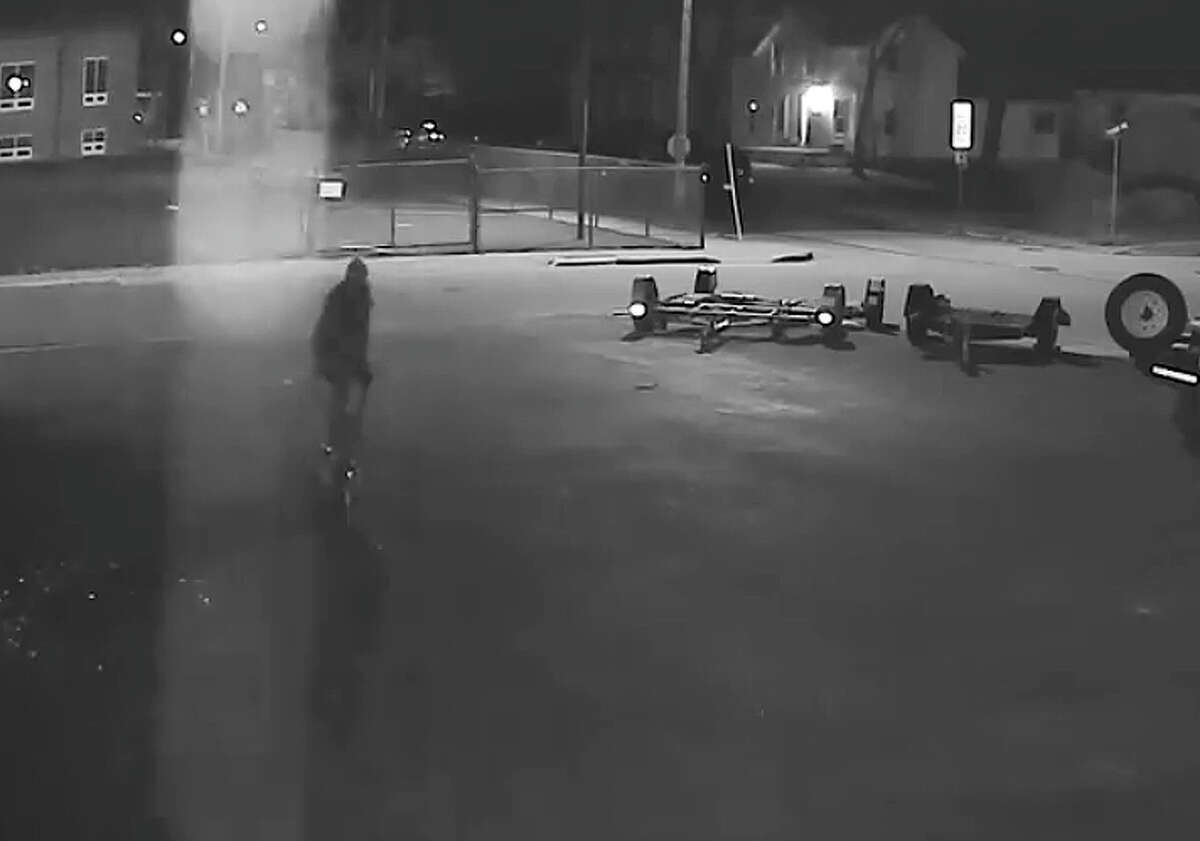 Police are hoping someone can identify a person seen in surveillance video taken during a burglary at a Jacksonville business.