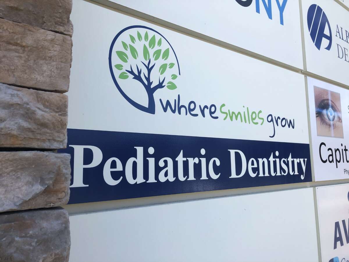 Where Smiles Grow pediatric dentistry on Delaware Avenue in Delmar on Saturday, April 3, 2021.