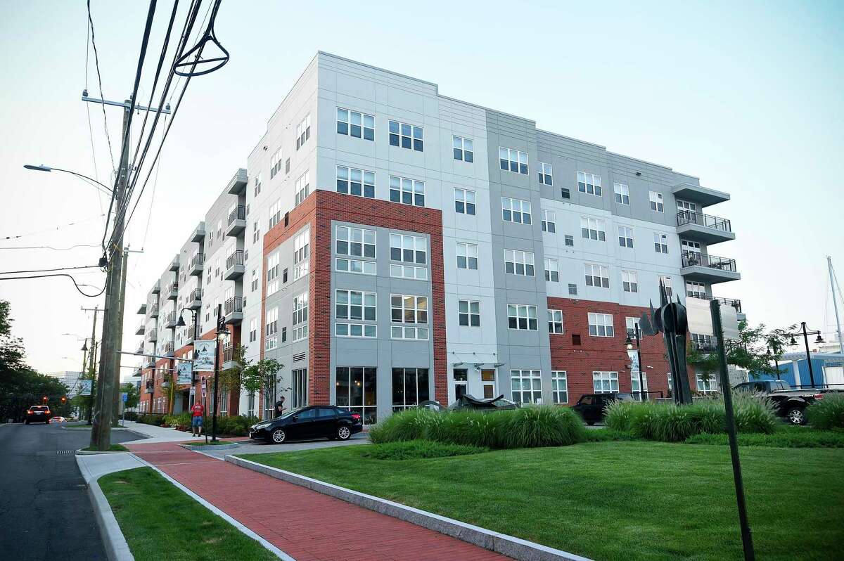 The Harbor Landing apartment complex at 28-30 Southfield Ave., in Stamford, Conn., has sold for $73 million.