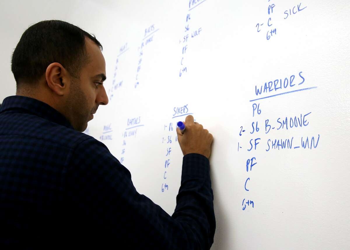 Input from Warriors’ director of basketball analytics and innovation Pabail Sidhu is playing a larger role in helping coach Steve Kerr decide how to run his offense.