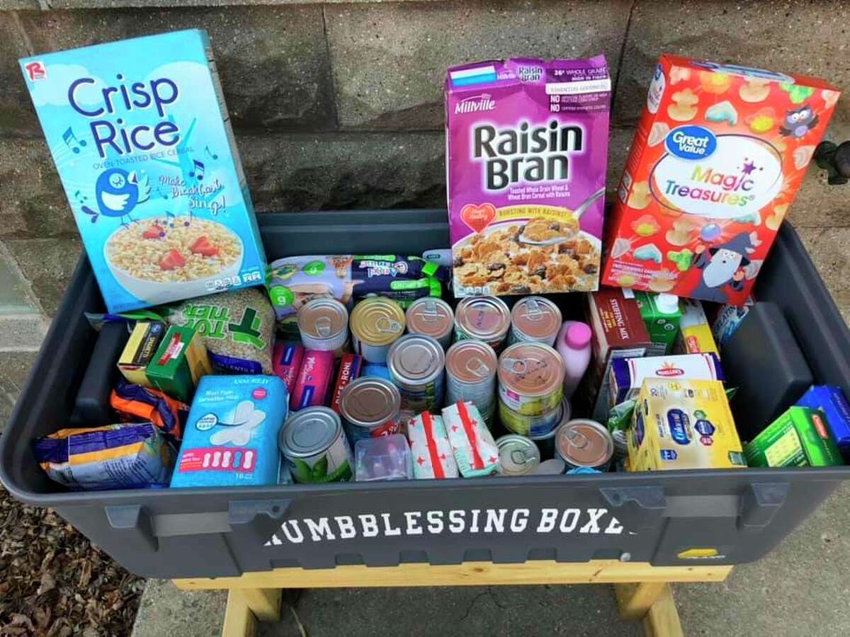 New Blessing Box to provide non-perishable food items for those in