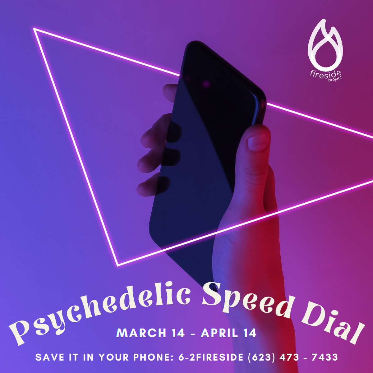 Mise en ligne le 14 avril, la ligne de soutien psychédélique par les pairs du Fireside Project sera ouverte à toutes sortes d'appels.