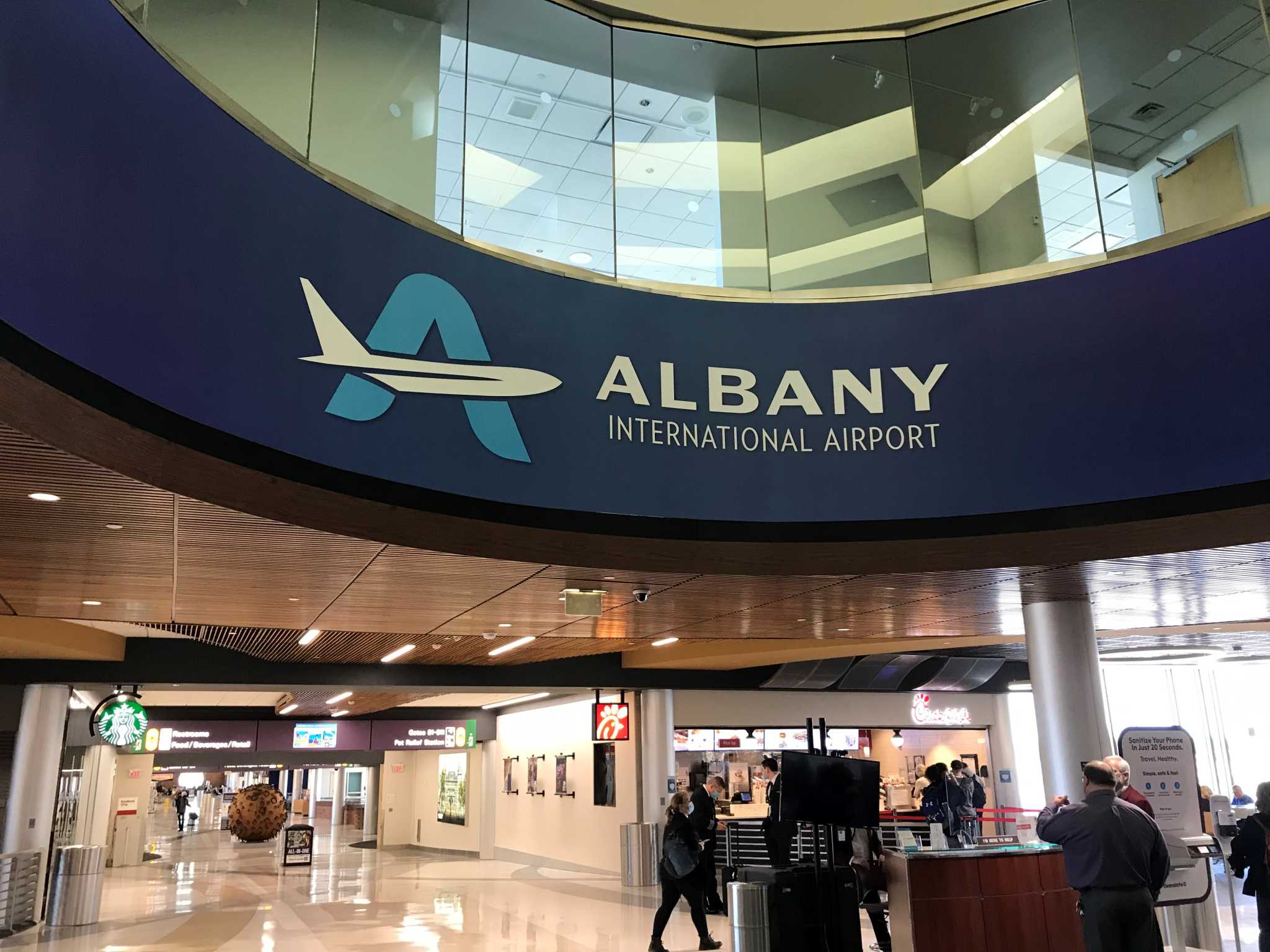 ev-charging-stations-installed-in-albany-airport-s-new-garage