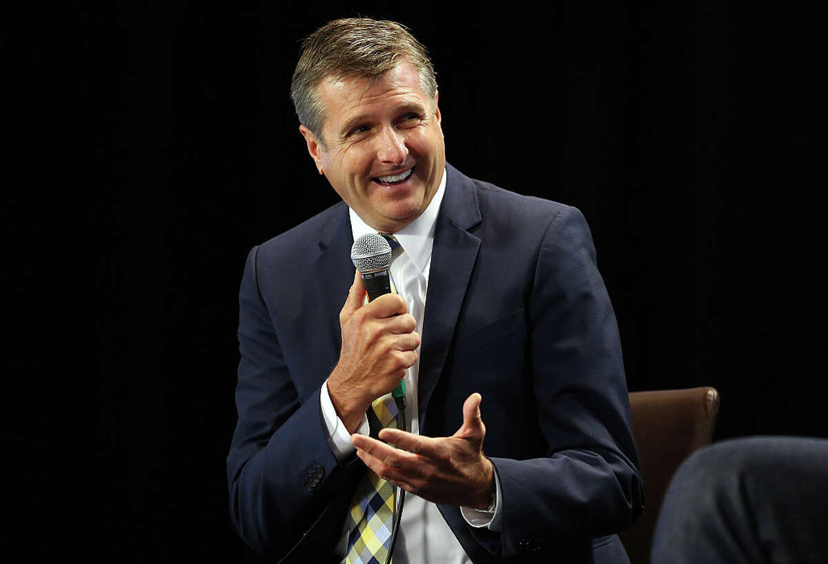 Rick Welts speaks during the 2015 Sports Diversity & Inclusion Symposium at Citi Field on Tuesday, Sept. 29, 2015.