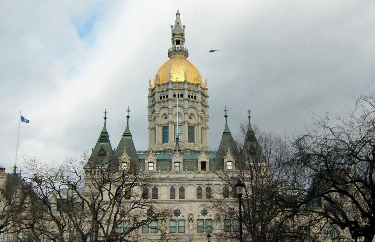 The Capitol building in Hartford.