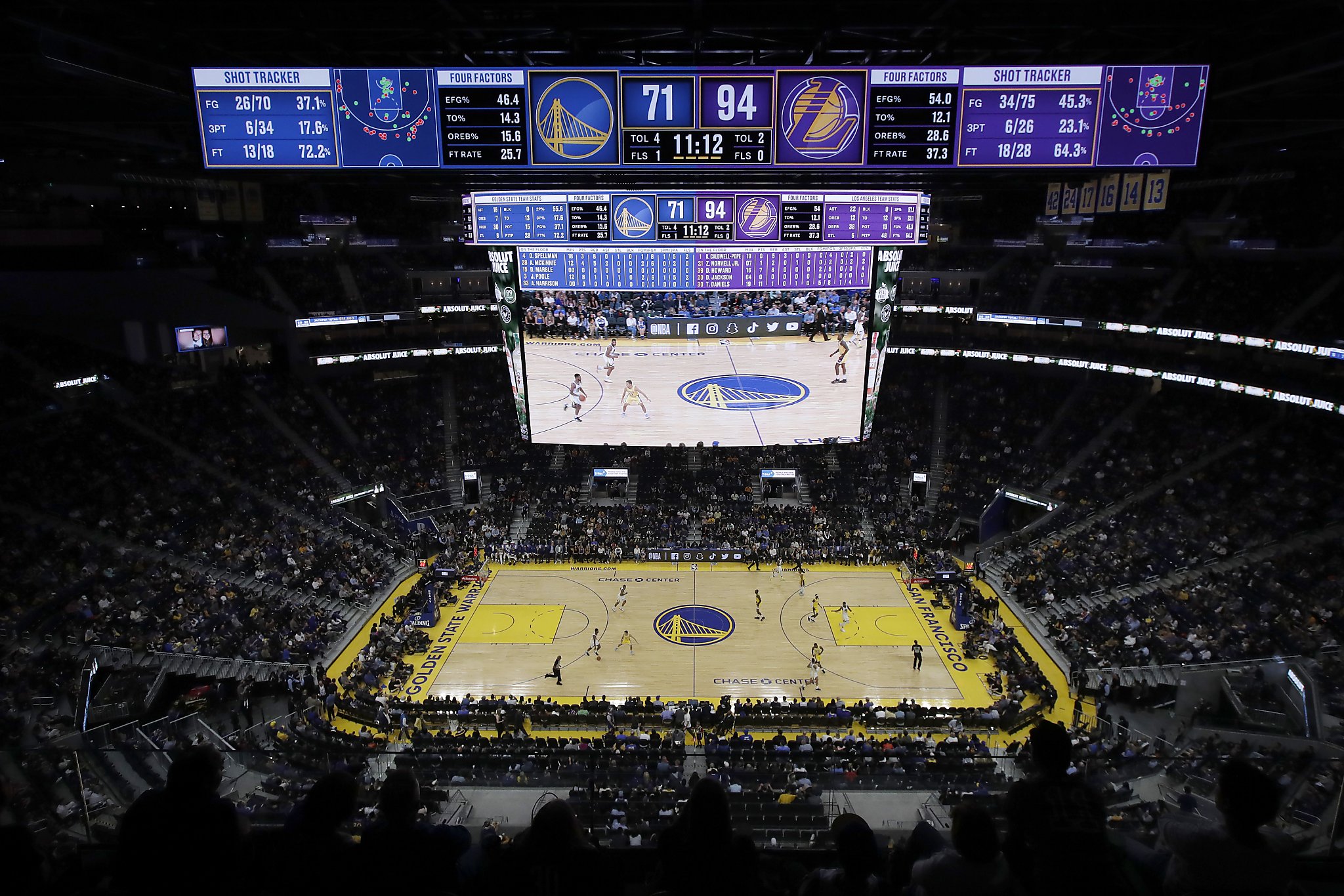 Warriors announce fans will be allowed at Chase Center for final 9 games