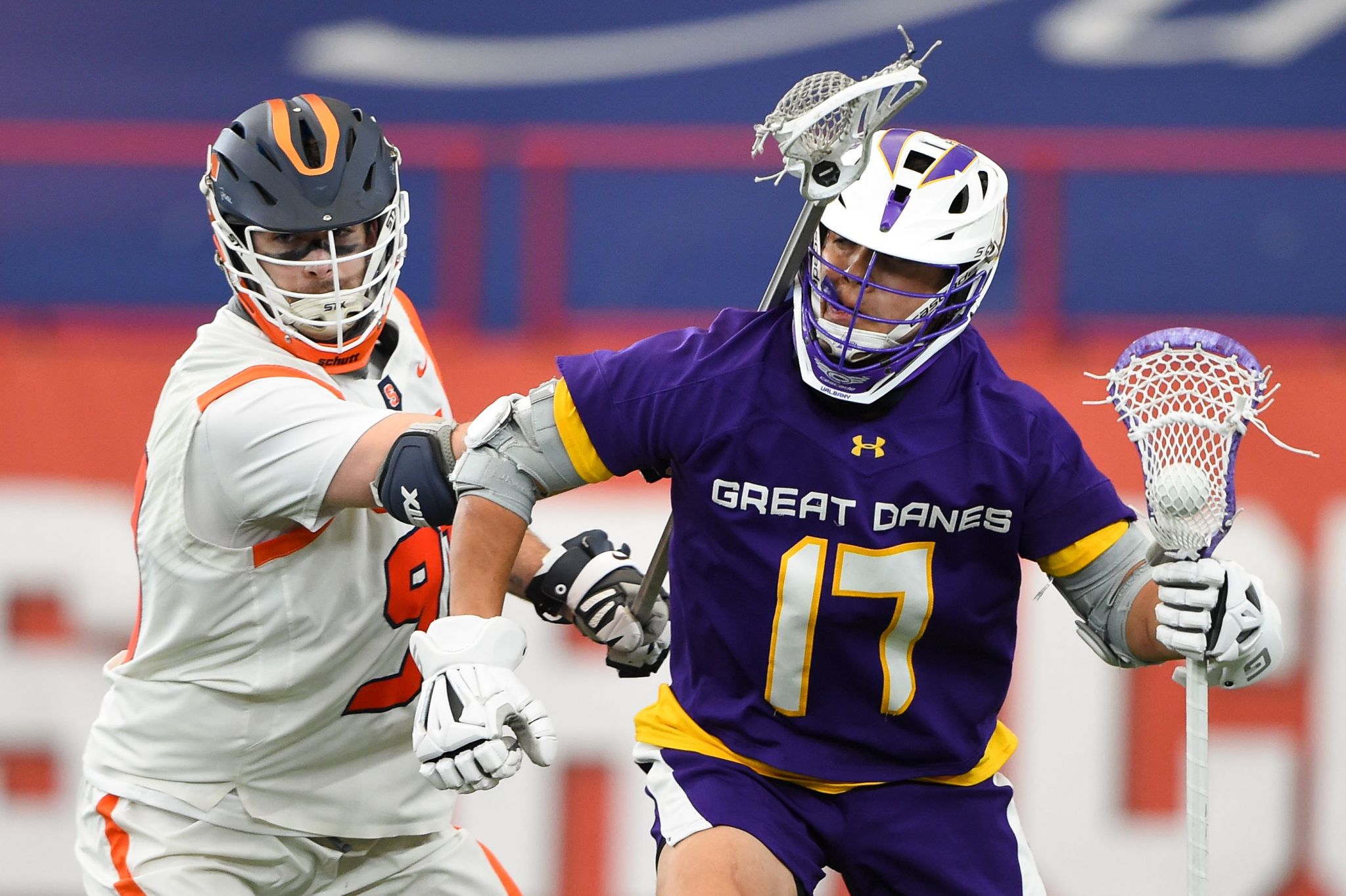 Men's Lacrosse Hosts Siena - University at Albany Great Danes