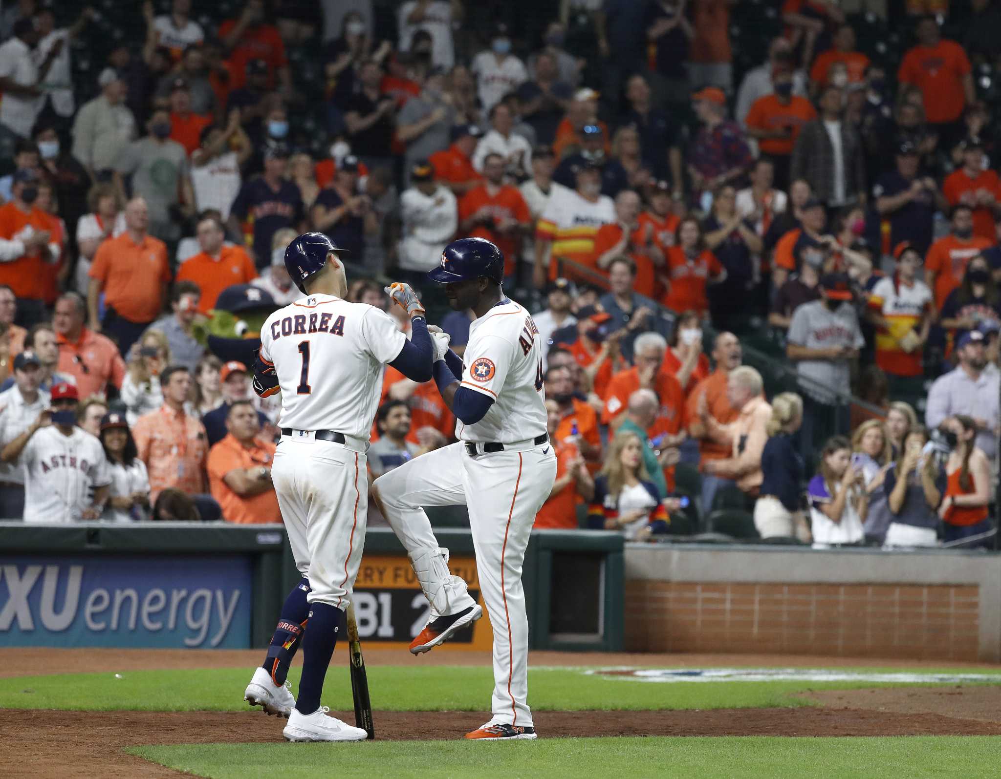 Hope abounds as Astros return to Minute Maid Park for a win in the home  opener