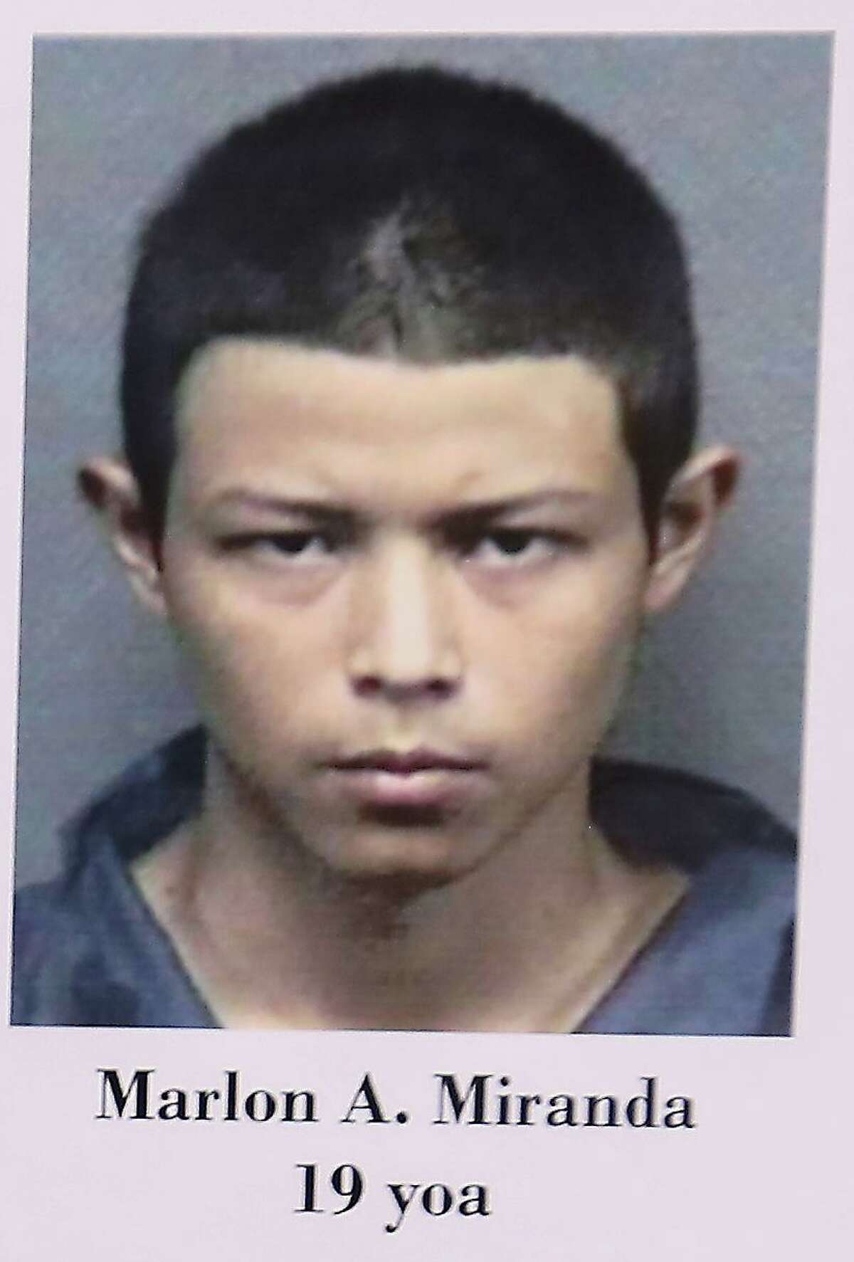 The arrest of MS-13 gang member Marlon A. Miranda was announced Sept. 4, 2018, in Houston.