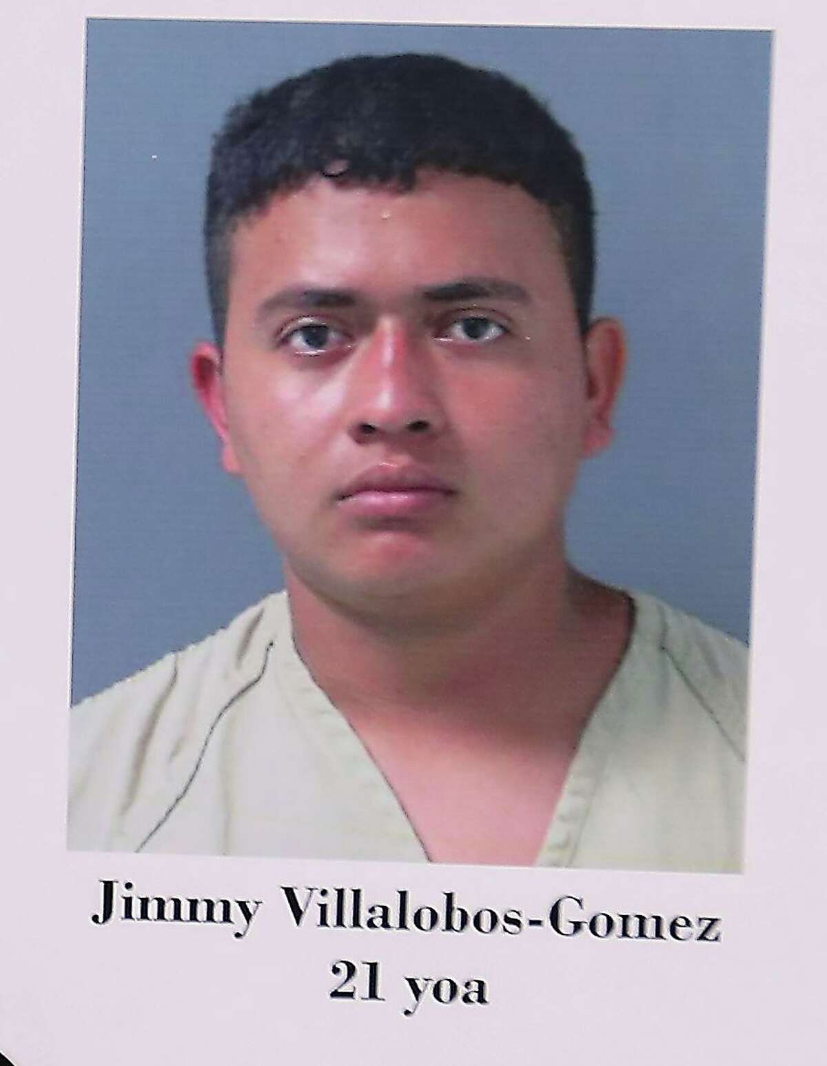 The arrest of MS-13 gang member Jimmy Villalobos-Gomez was announced Tuesday, Sept. 4, 2018, in Houston.
