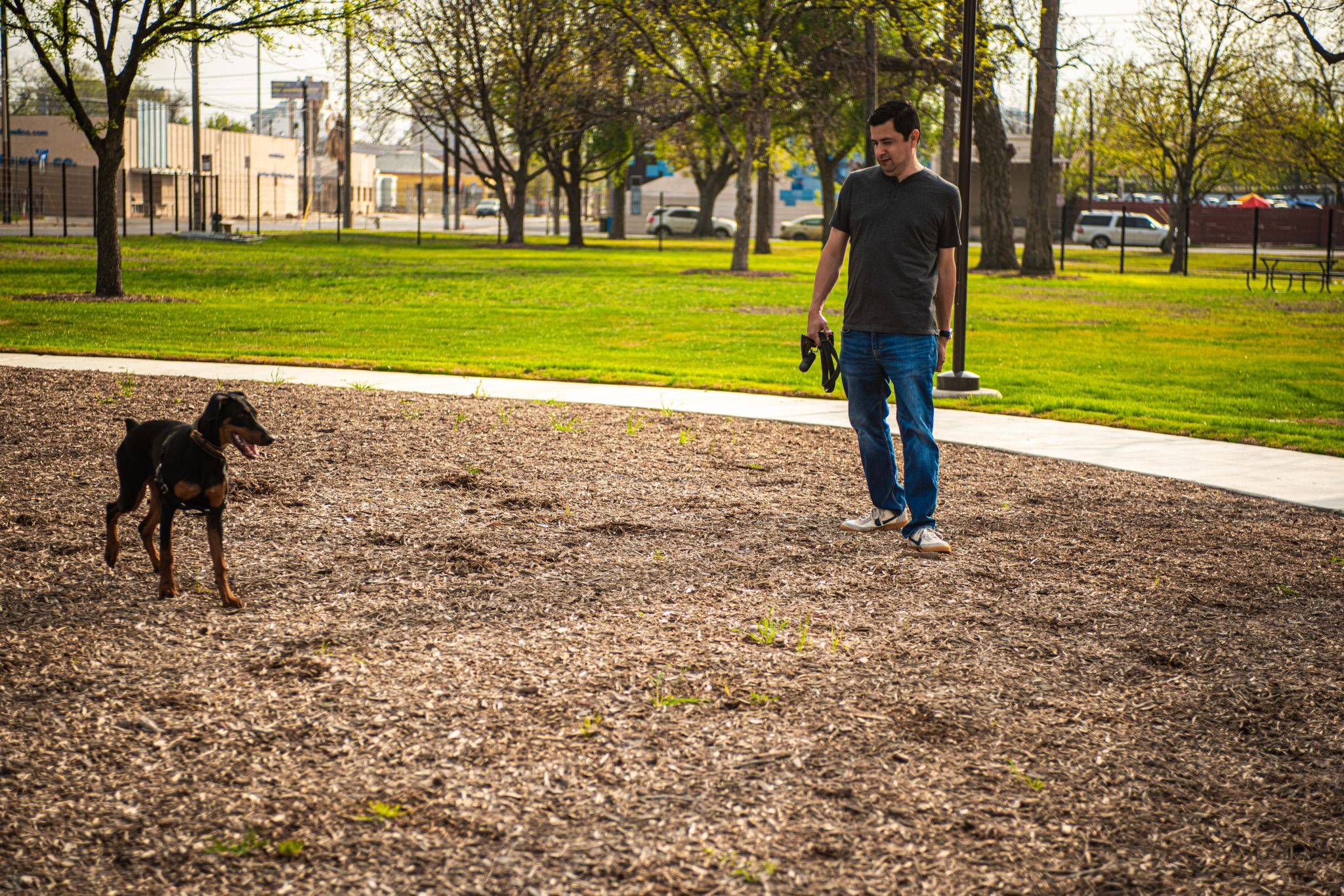 San Antonio's latest dog park is almost open. Here's a first look.