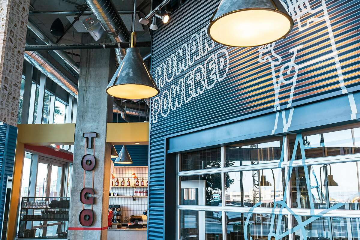 New Belgium Brewing opened a new restaurant and taproom in Mission Bay on Friday, April 9, 2021.