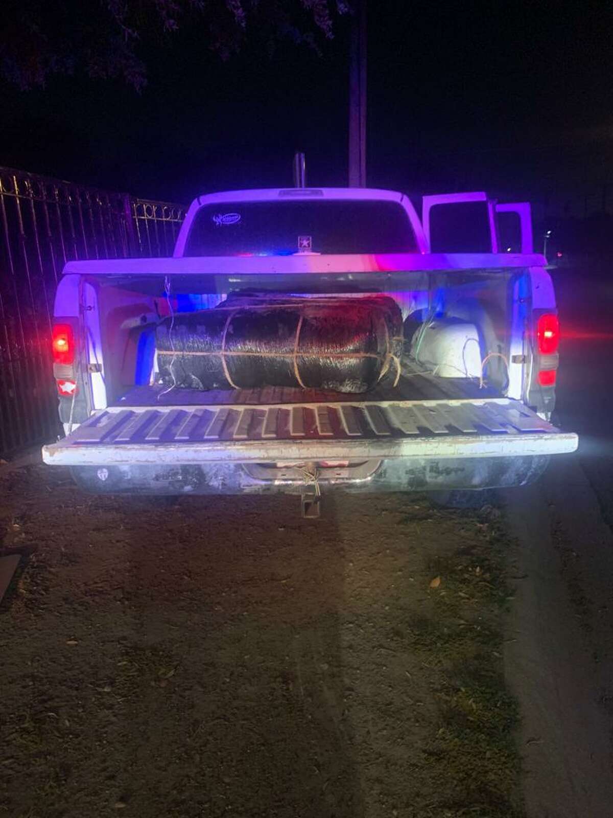 U.S. Border Patrol agents seized approximately 476 pounds of marijuana from this vehicle. The contraband had an estimated street value of $381,040.