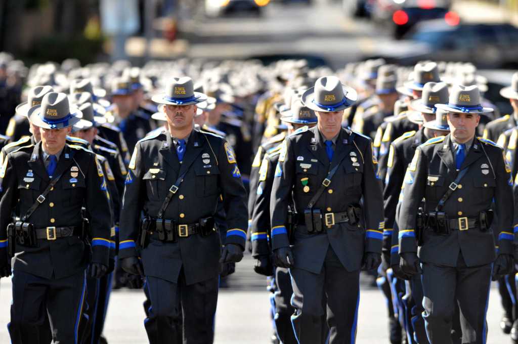 Conn. Trooper Killed In Crash Being Laid To Rest