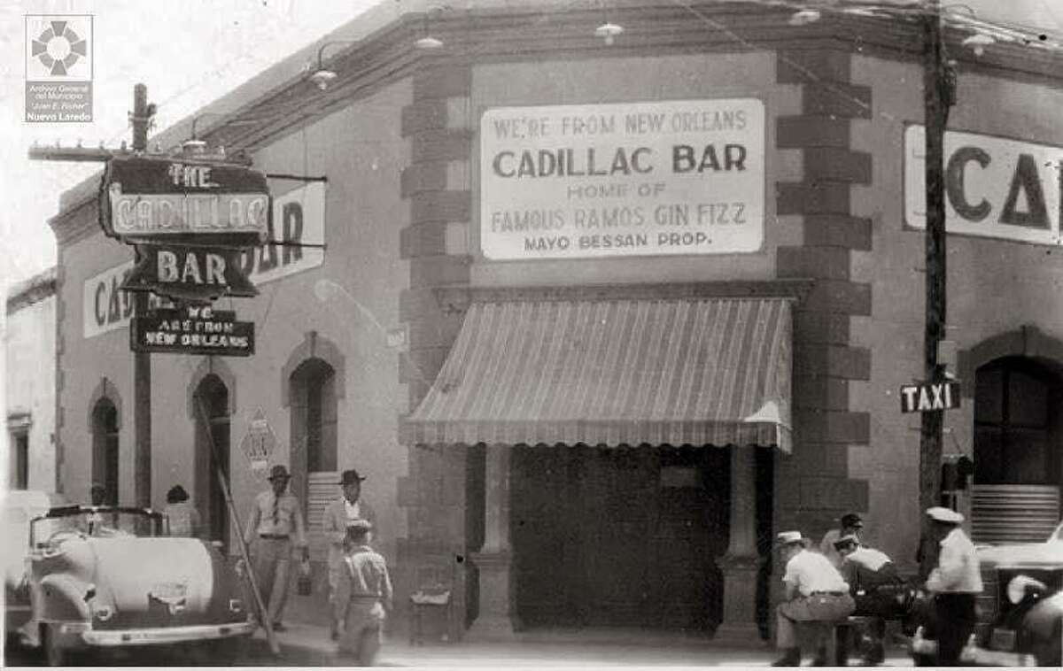 Nuevo Laredo’s Cadillac Bar, before the July 1954 flooding of the Rio Grande that devastated the border cities.