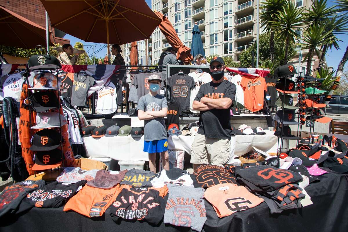 San Francisco Giants' Dugout Store at Oracle Park in San Francisco