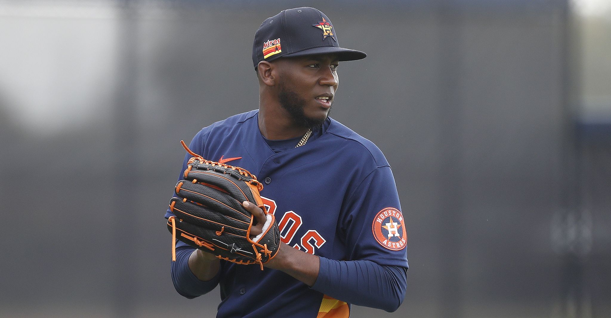 WEST PALM BEACH, FL - FEBRUARY 29: Houston Astros pitcher Framber