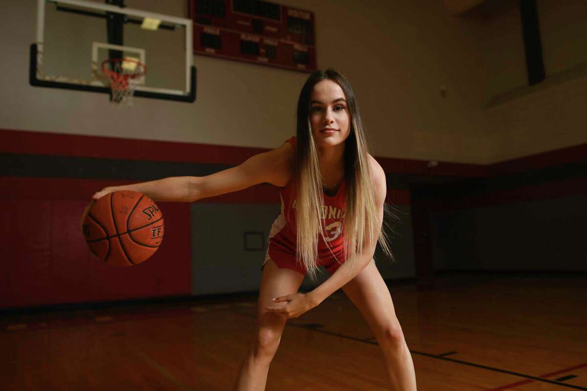 Carleigh Wenzel of Antonian was selected for the 2021 Express-News All-Area girls basketball team.