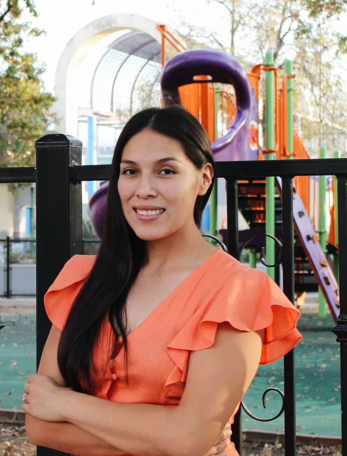 Teri Castillo, an educator and member of the Historic Westside Residents Association, is in a runoff for the District 5 seat on San Antonio’s City Council. She faces Rudy Lopez, a former civilian in the San Antonio Police Department.