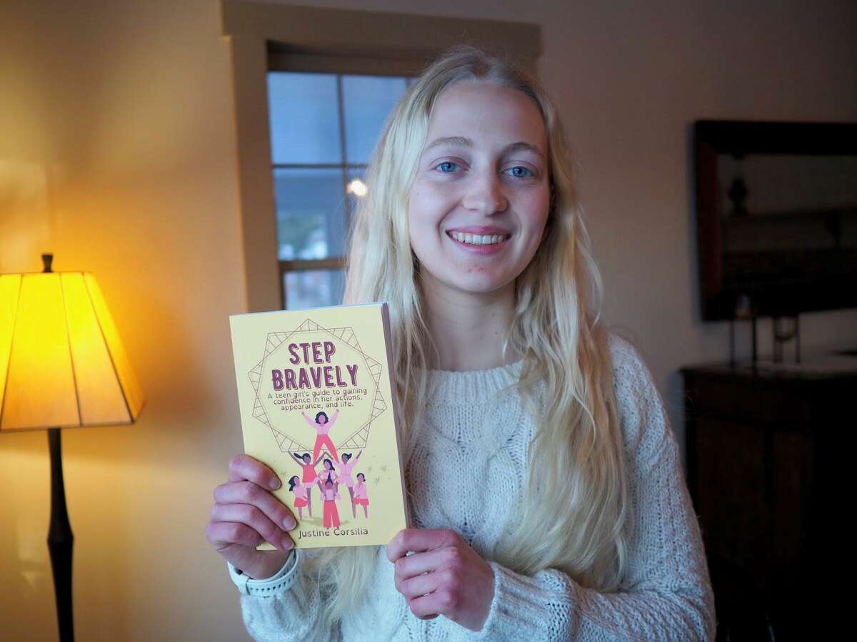 Ridgefield High School junior Justine Corsilia has self-published a book. The work,