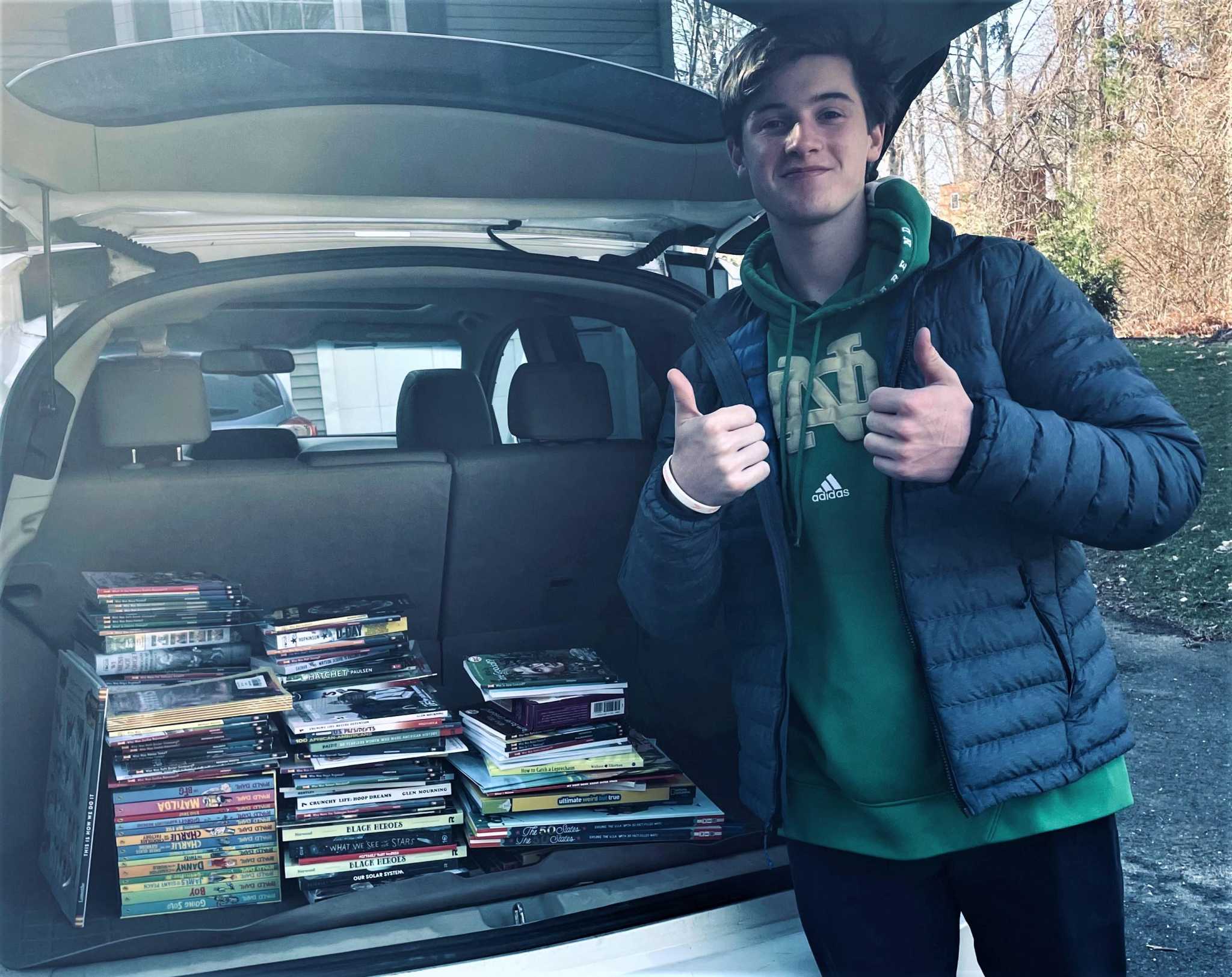 Notre Dame student donates 200+ books to Milford Boys ...