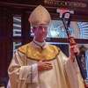 Newly ordained Bishop David Toups said his first Mass in his new home church, St. Anthony Cathedral Basilica since being ordained. Photo made on August 22, 2020. Fran Ruchalski/The Enterprise