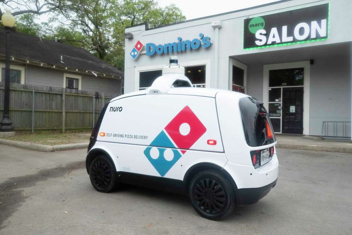 Autonomous robots will be delivering Domino’s pizzas to Houstonians through a new partnership between the pizza chain and Nuro, a California-based company that makes self-driving vehicles, the companies announced Monday.