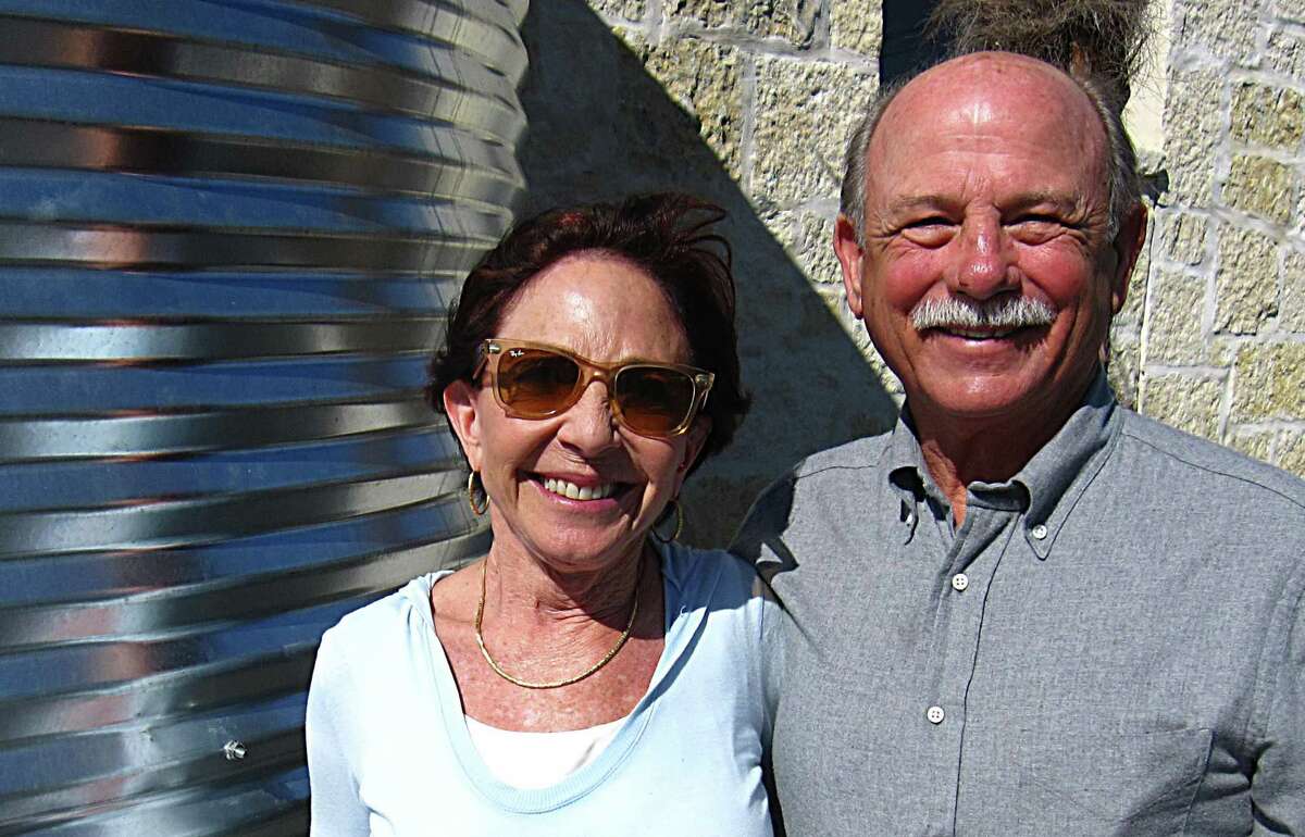 New Braunfels restaurant owner and real estate investor Ron Snider, shown with his wife Carol outside Krause’s Cafe in 2017, died April 2 at age 70.