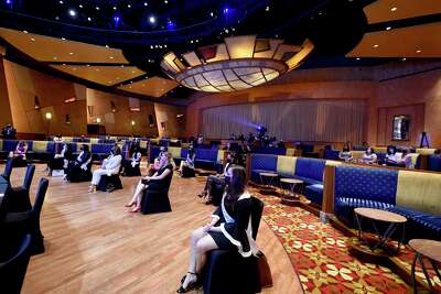 Miss America pageant at Mohegan Sun's Cabaret Theatre.