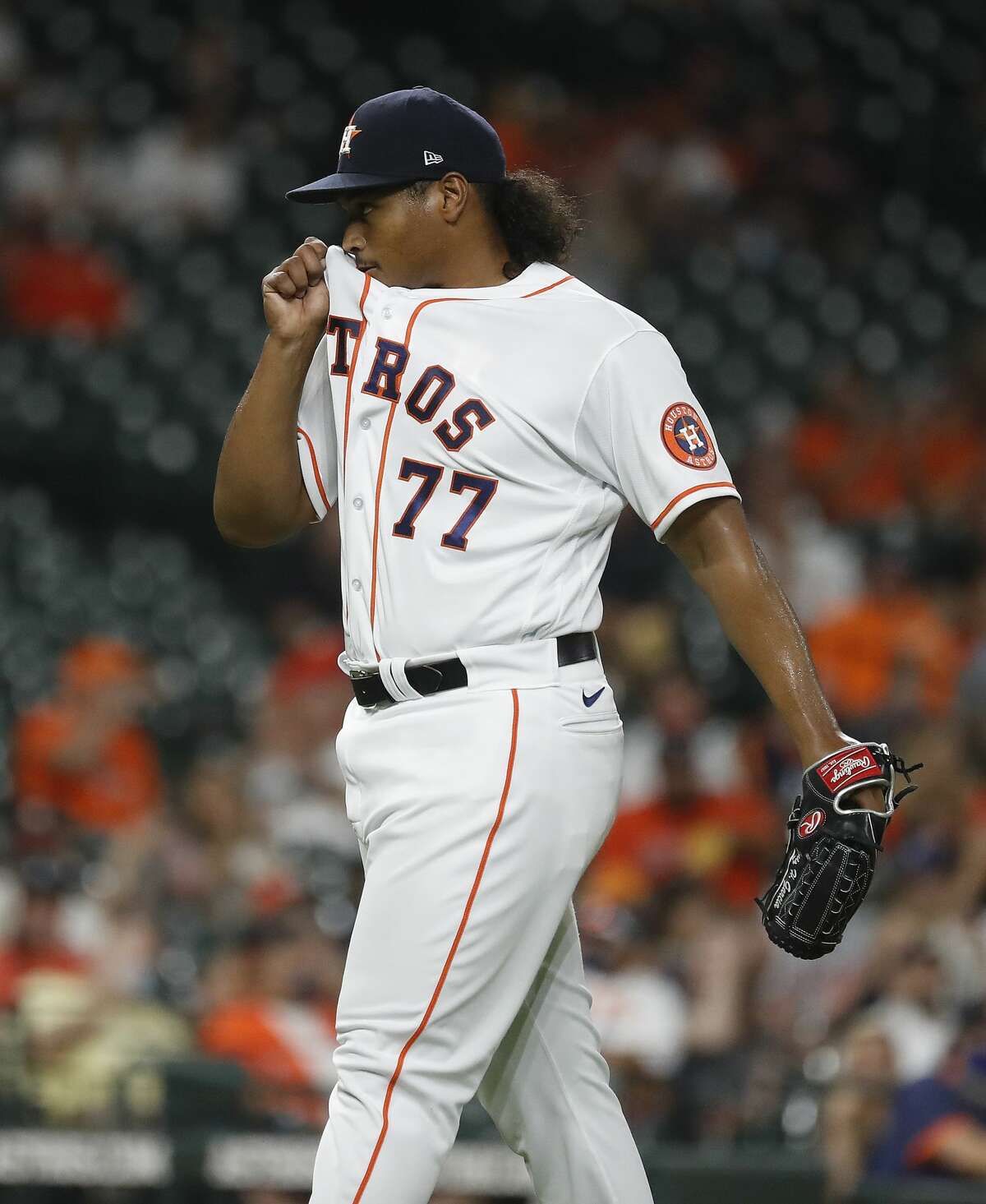 Astros' Baker praises Myles Straw upon return to Minute Maid