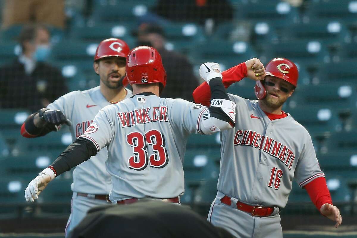 Mike Yastrzemski, batting .125, gets game off in series opener against Reds