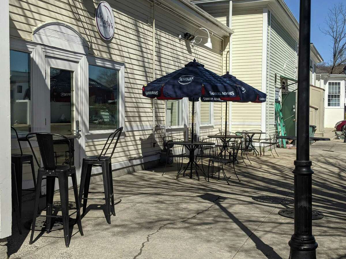 Marly's Bar and Bistro in Wilton said that its outdoor dining capabilities stimulated business in 2020 and it hopes to continue this year without any hiccups.