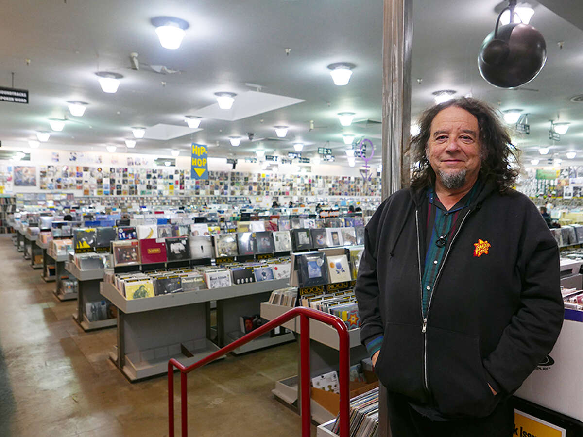 Amoeba Music co-owner Marc Weinstein at the Haight Street store.