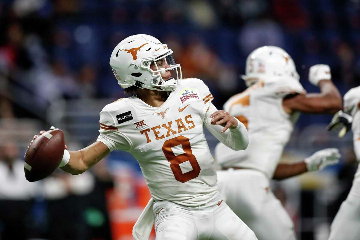 Texas� Steve Sarkisian �pleased� with quarterbacks Casey