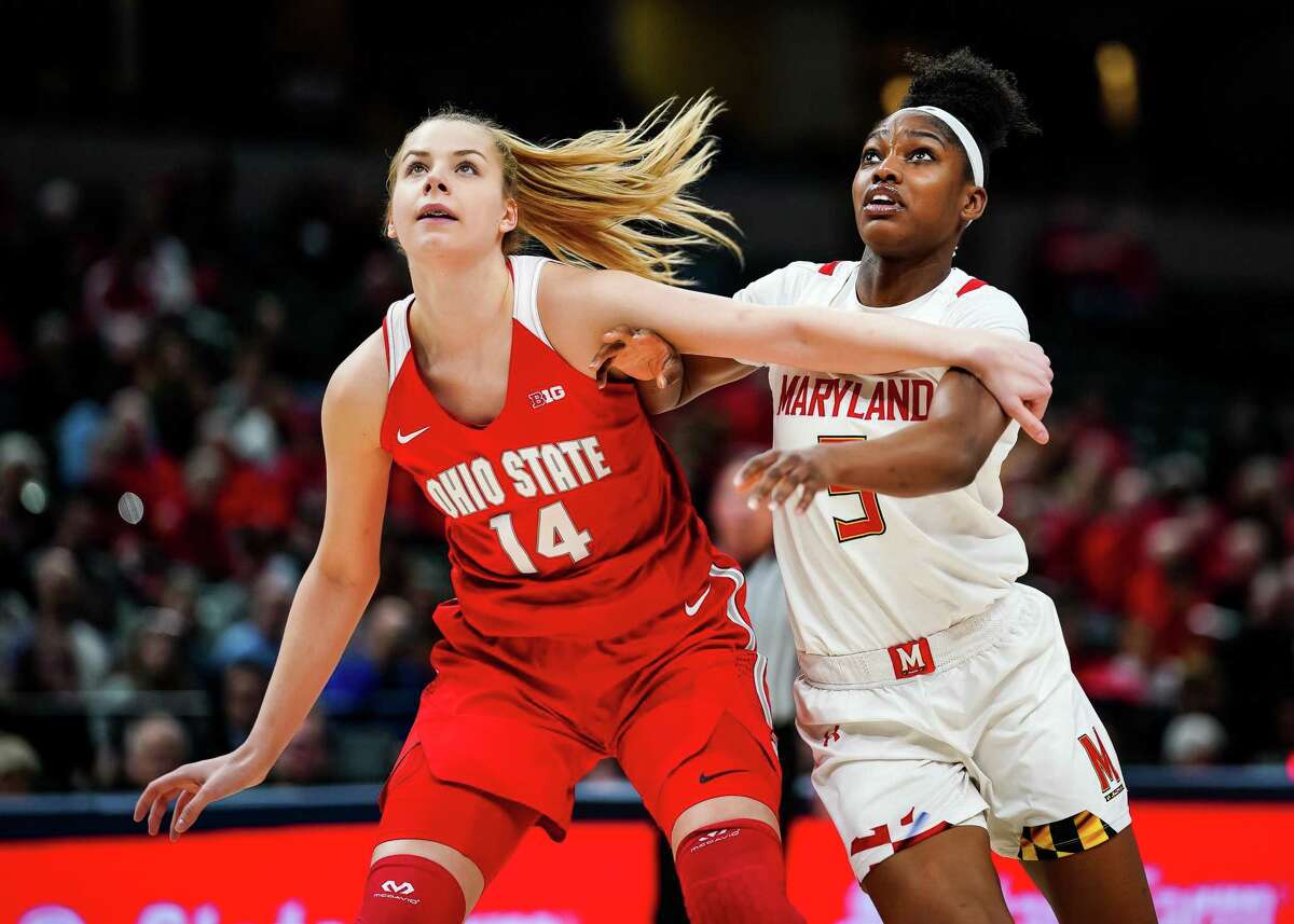 Ohio State forward Dorka Juhasz, announced she is transferring to UConn on Monday.