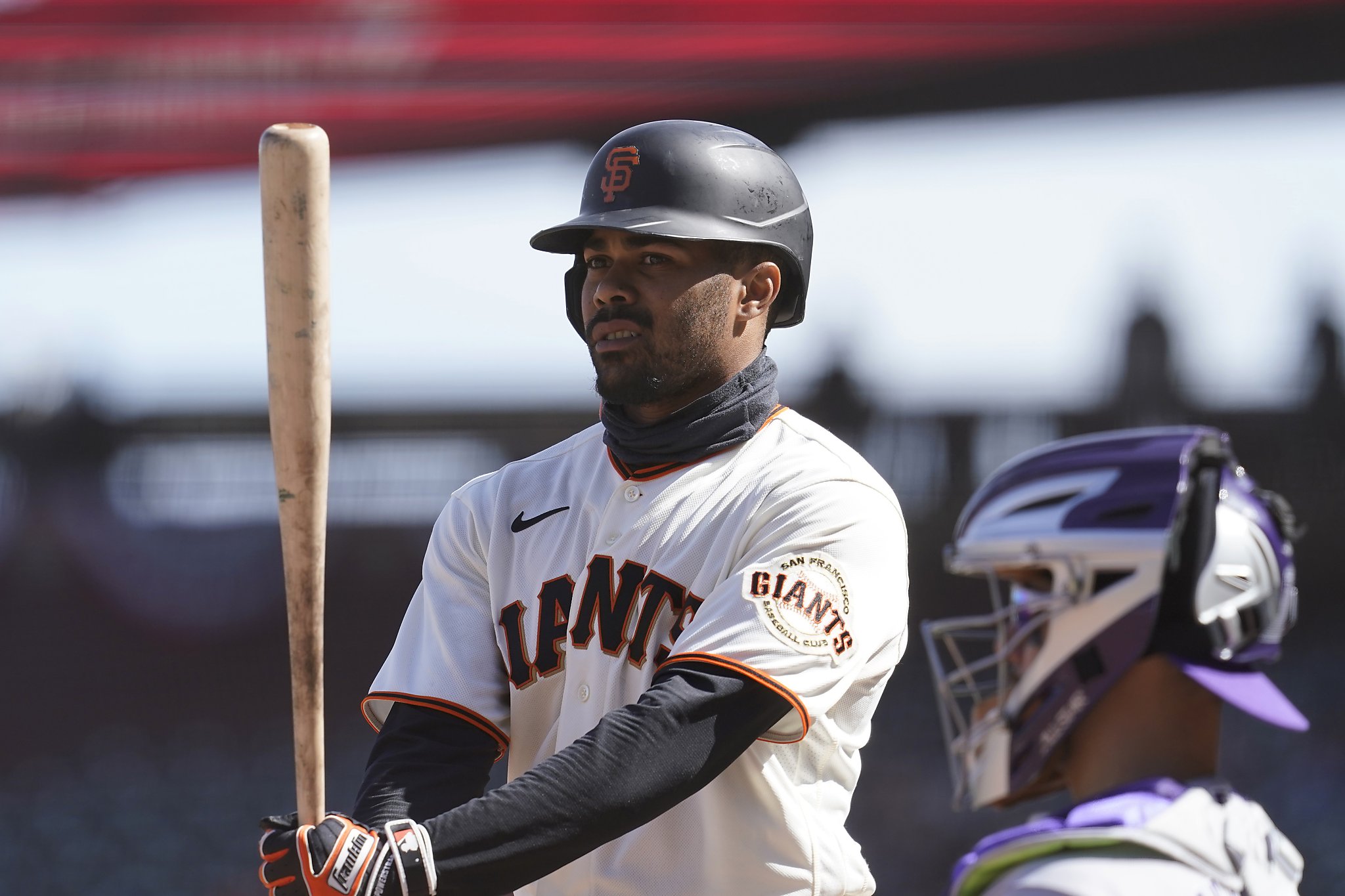 Giants outfielder LaMonte Wade Jr. shows 'love and support' for late bench  coach
