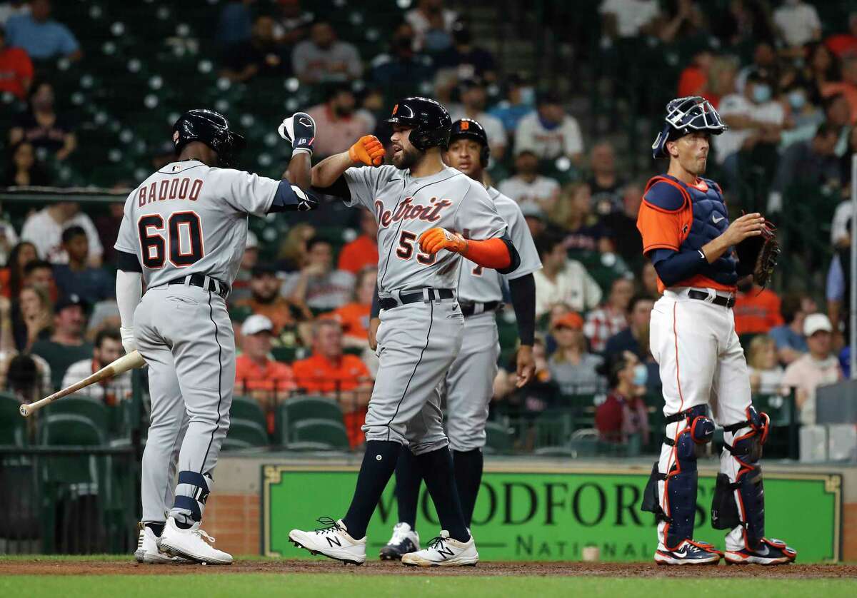 Astros' skid hits four games after blowout loss to Tigers