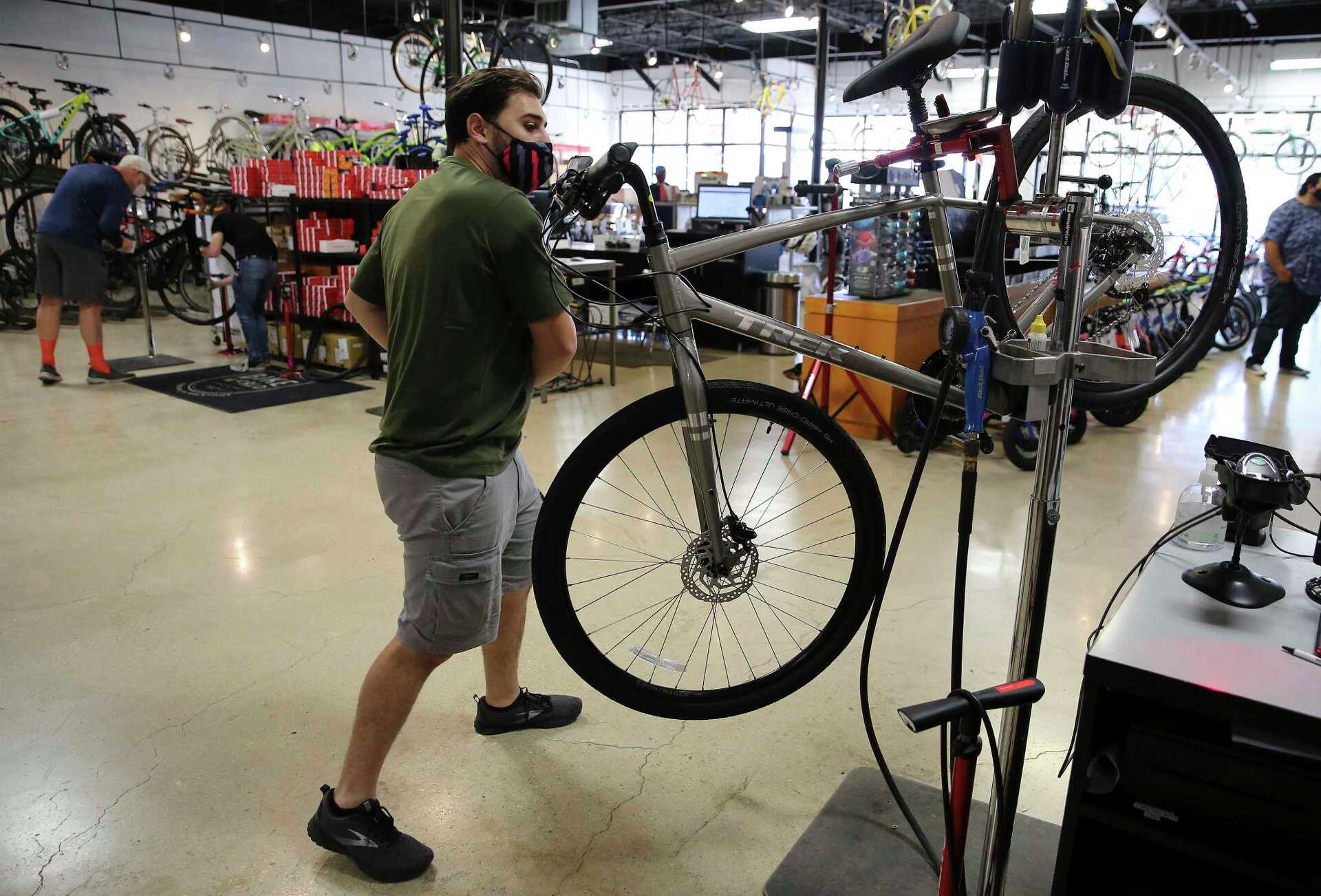 Bike World's godfather was ready for the 2020 bike boom Bike World's godfather was ready for the 2020 bike boom