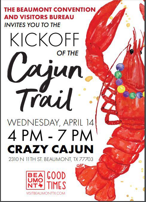 Beaumont CVB to kickoff Cajun Trail