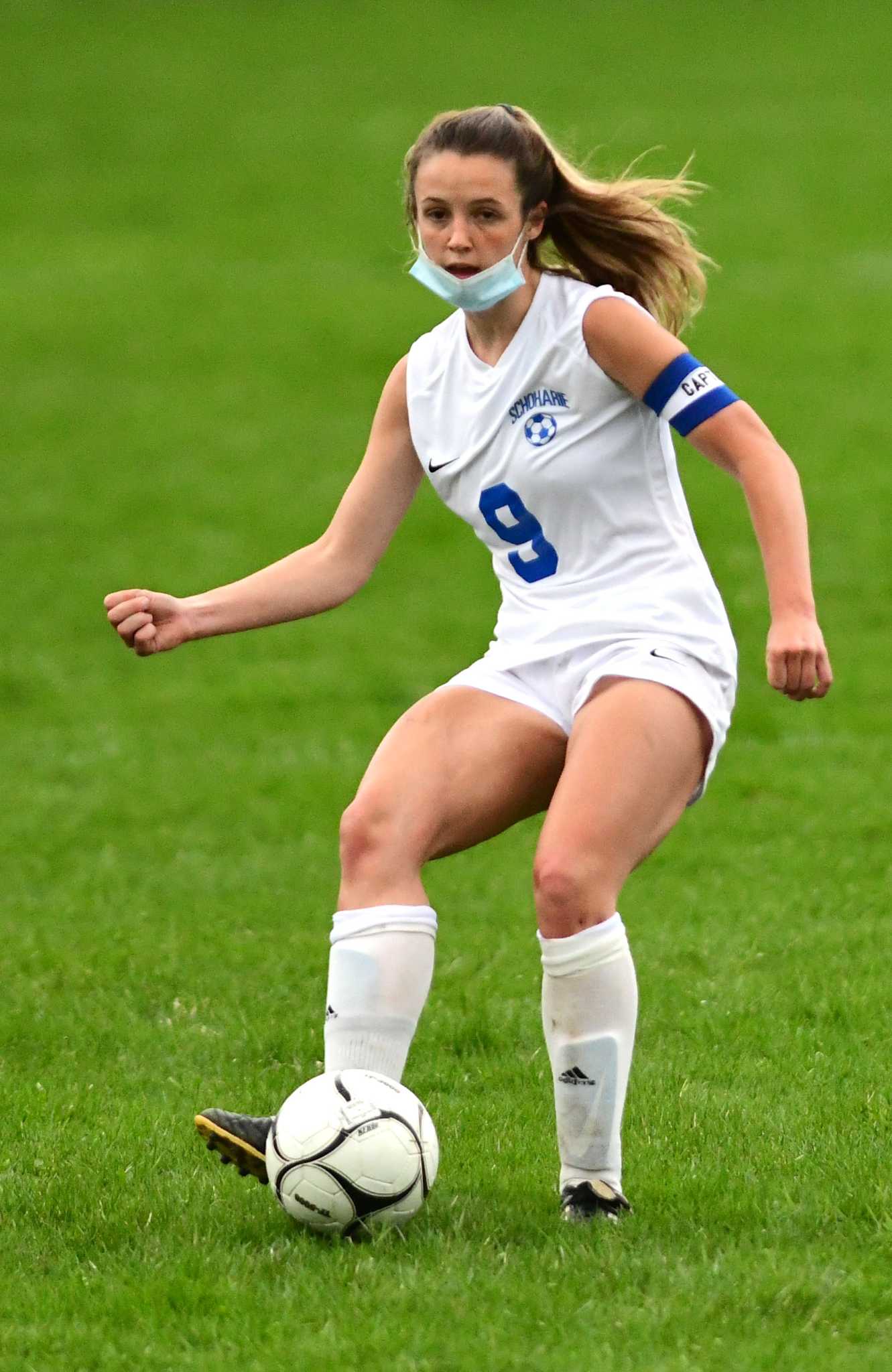 Schoharie girls' soccer star Krohn scores final goal of record-setting  career in regional loss, Sports