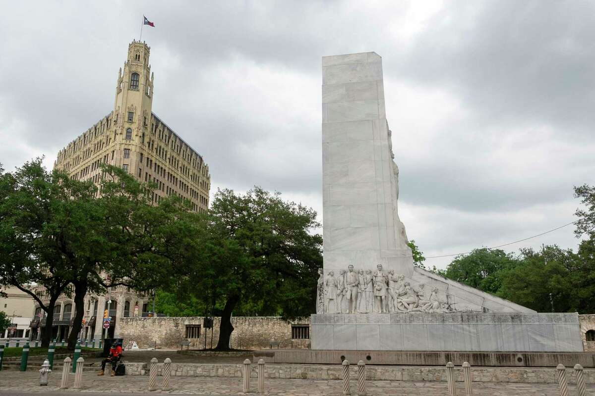 The 1930s Alamo Cenotaph would be repaired but not moved in the third and latest iteration of the Alamo plan. A proposal to move the 56-foot-tall monument in two previous plans drew strong opposition and was ultimately rejected last year by the Texas Historical Commission.