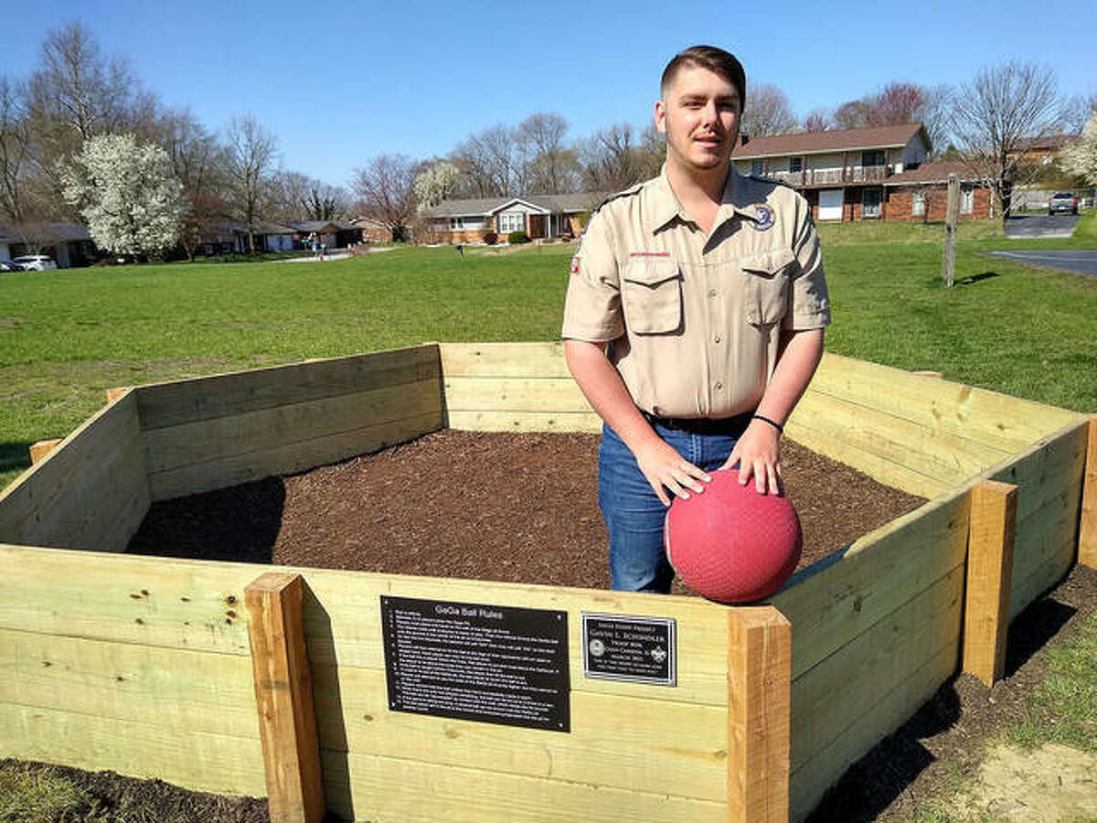 Teen's Gaga Pit Eagle Scout project a neighborhood hit