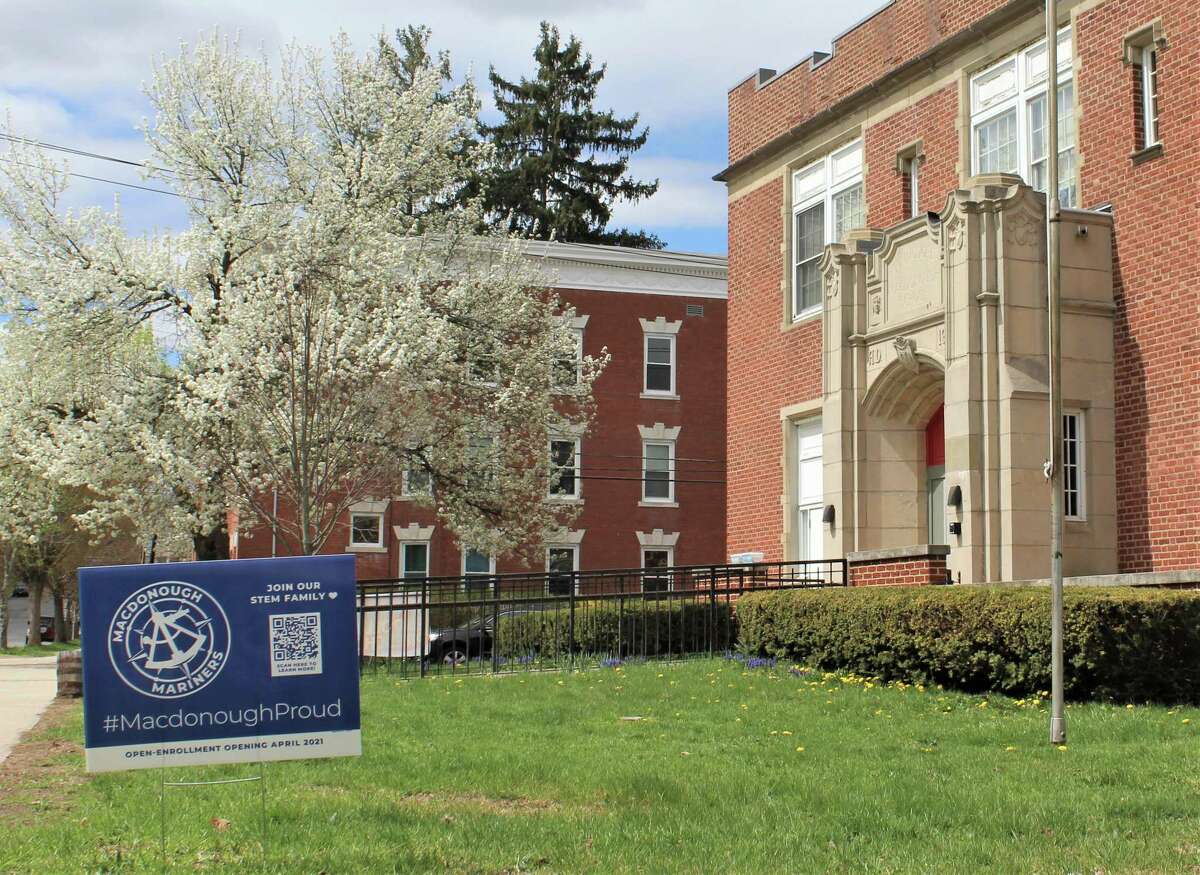 For the 2021-22 academic year, Macdonough Elementary School, at 66 Spring St., Middletown, will become a science, technology, engineering and math education facility.