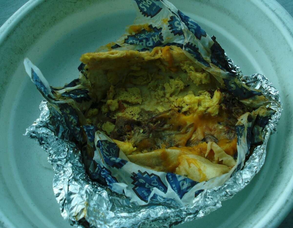 TSA officers recently intercepted a meth-filled breakfast taco in a traveler's belongings during a checkpoint security screening at Houston's Hobby Airport.