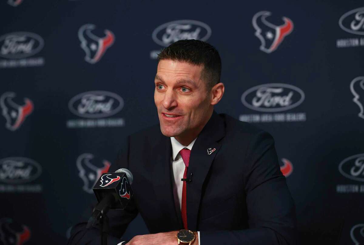 Nick Caserio, the new Texans general manager, said drafting a quarterback was about creating as much competition as possible.