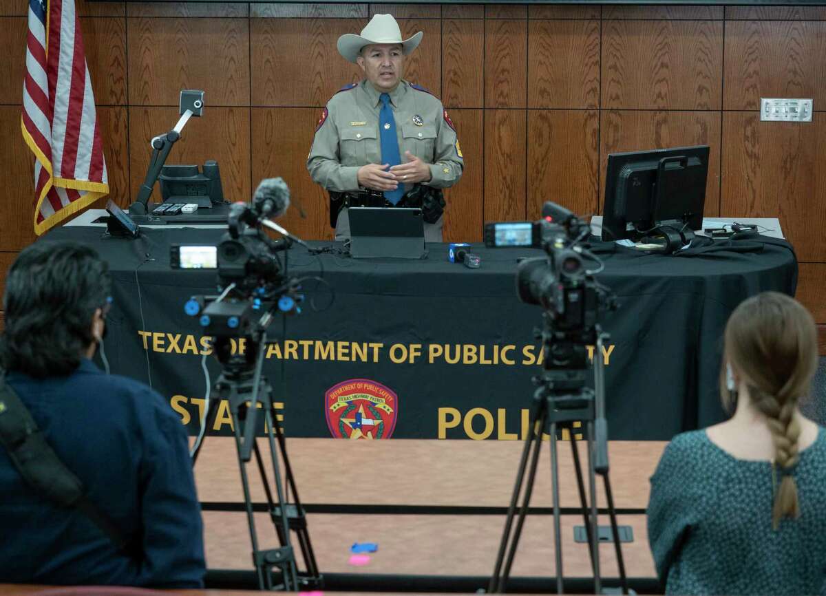 DPS Sergeant Oscar Villarreal talks about the new partnership with DRB Media 04/19/2021 that will be producing and airing 2-3 minute segments on West Texas cold cases in hopes of gaining new information. Tim Fischer/Reporter-Telegram
