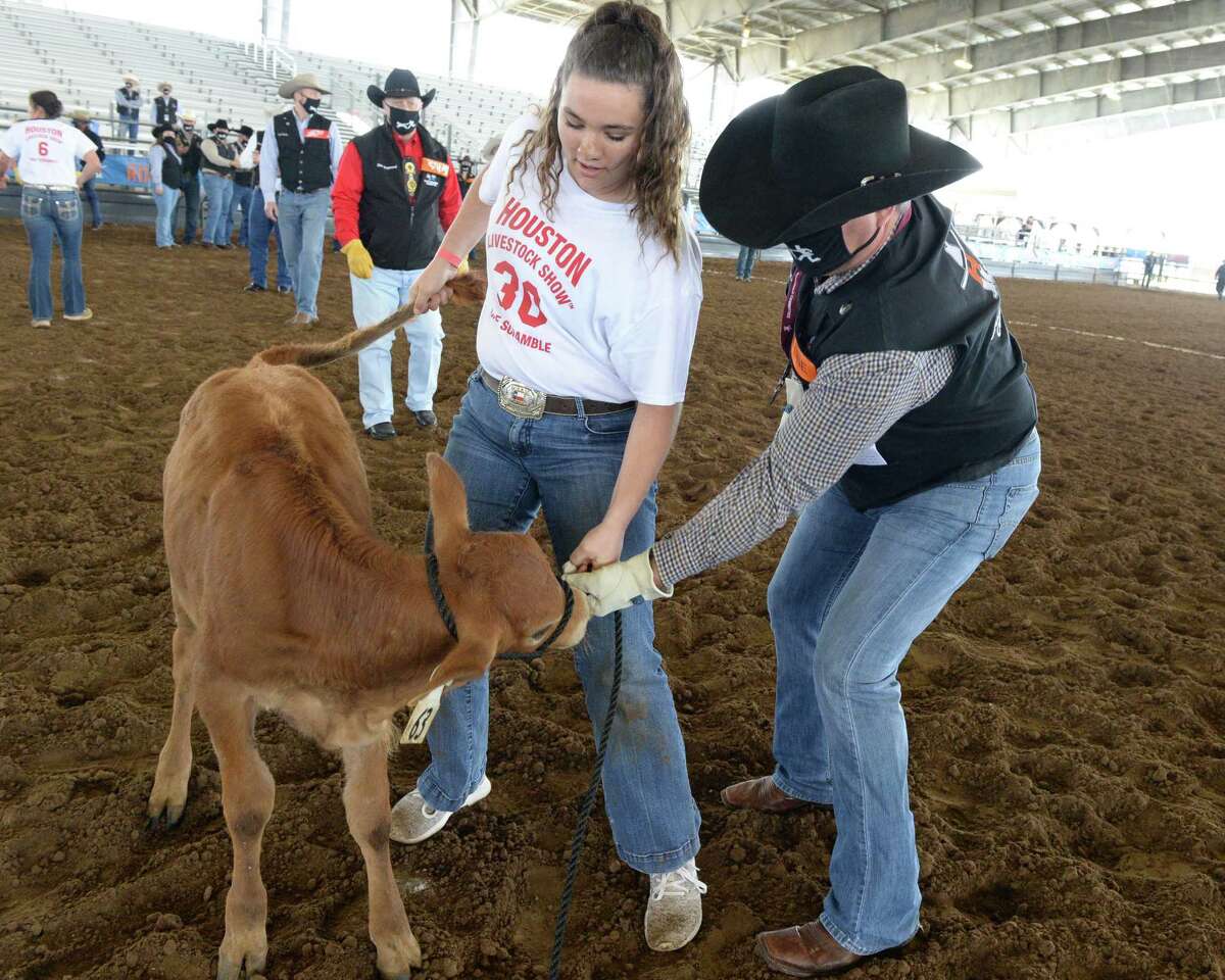 As show must go on, RodeoHouston calf scramble comes to Katy
