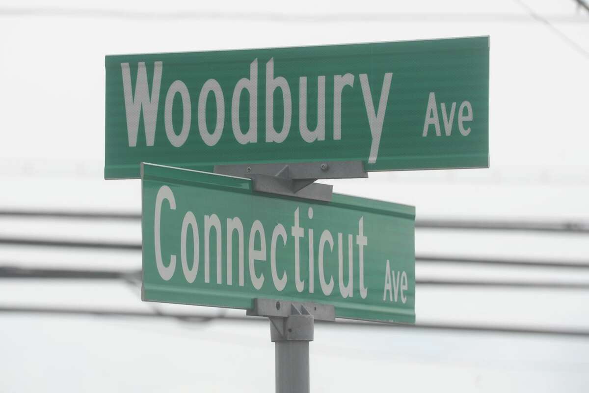 The intersection on Woodbury Ave. and Connecticut Ave., in Norwalk, Conn. April 19, 2021.
